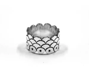 Piel de Víbora Anillo de Plata - Imagen 3
